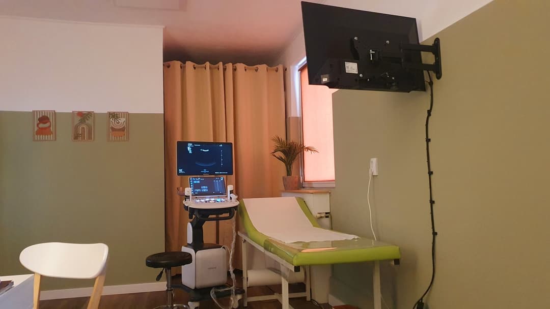 Ecografie abdominală preventivă în cabinetul Dr. Gabriela Negrean din Zalău: imagine ilustrativă a investigației ecografice utilizate pentru evaluarea anuală a ficatului, veziculei biliare, pancreasului și a celorlalte organe abdominale.